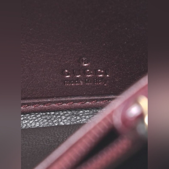 Guccissima Lovely Heart Continental Wallet - Picture 8 of 11